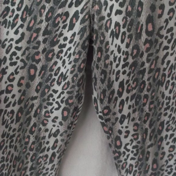 NWT - Joe's The Charlie High Rise Skinny Ankle Animal Print Jeans  Size 23 - Picture 9 of 14